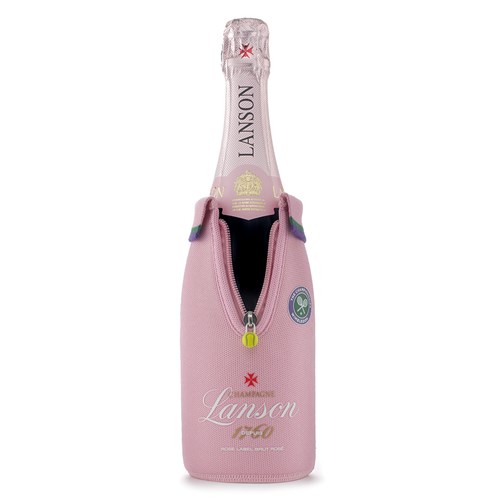 Lanson Wimbledon Jacket Rose 75cl Gift 2016 - Delivered to Your Door